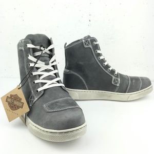 Harley-Davidson Kearns Motorcycle Boots Grey 8.5